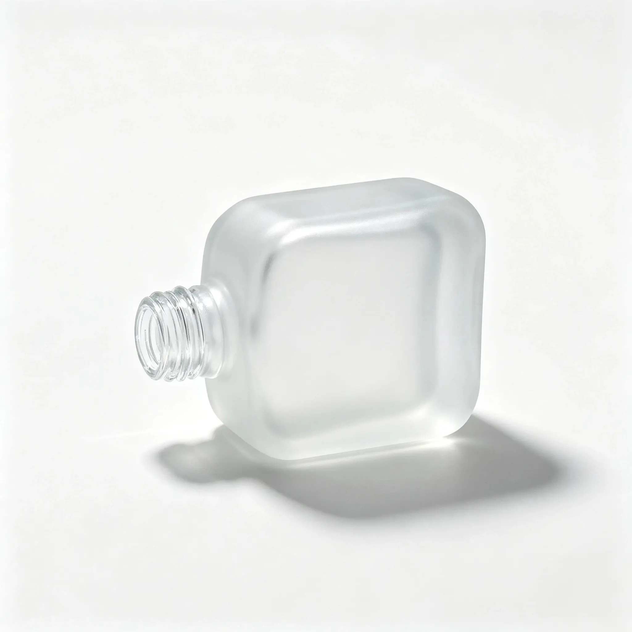 10ml Custom Printed Nail Polish Bottle Side Structure Side structure of the 10ml custom printed nail polish bottle showing its compact rectangular profile