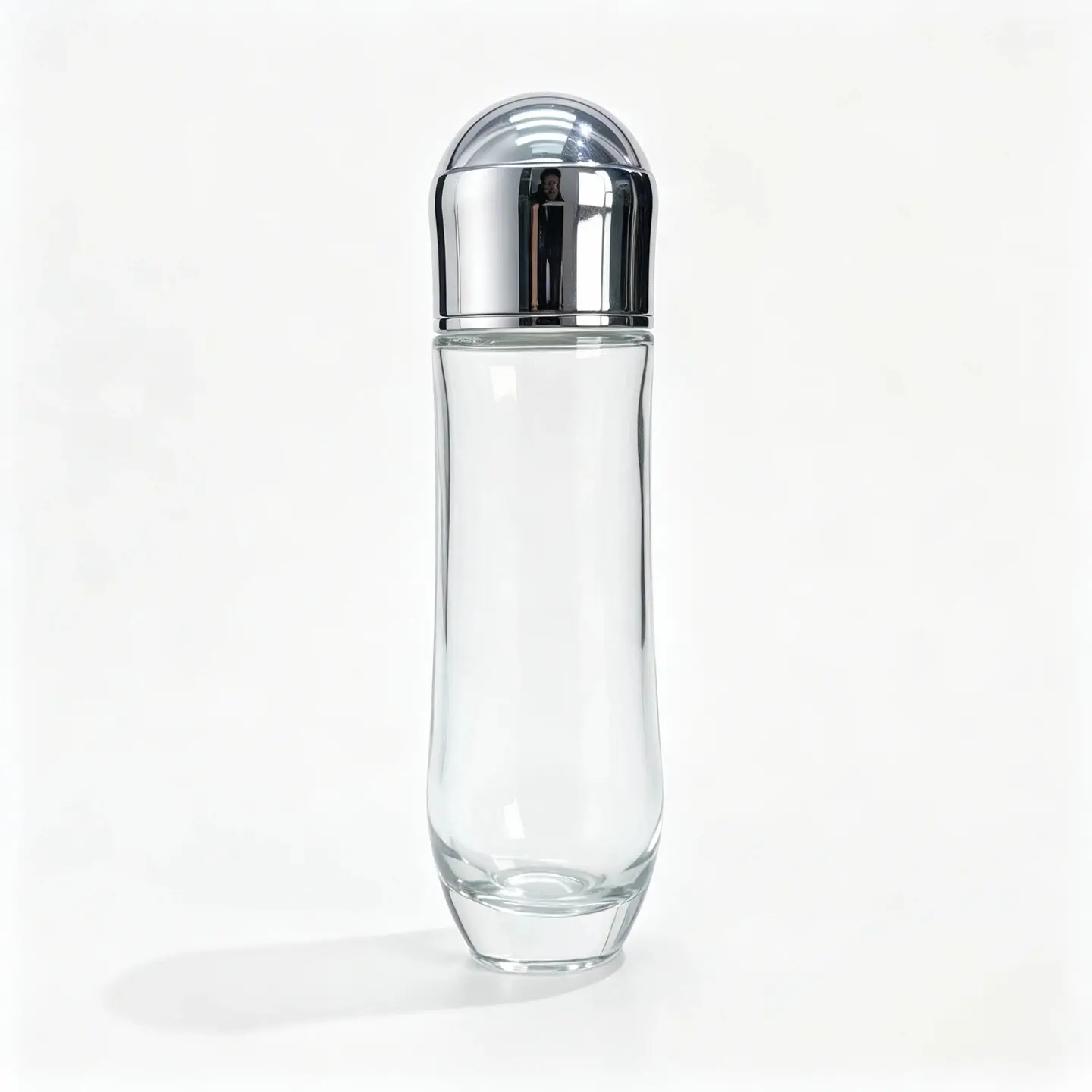 150ml Toner Bottle Front View 150ml toner bottle front view with cap for cosmetic packaging