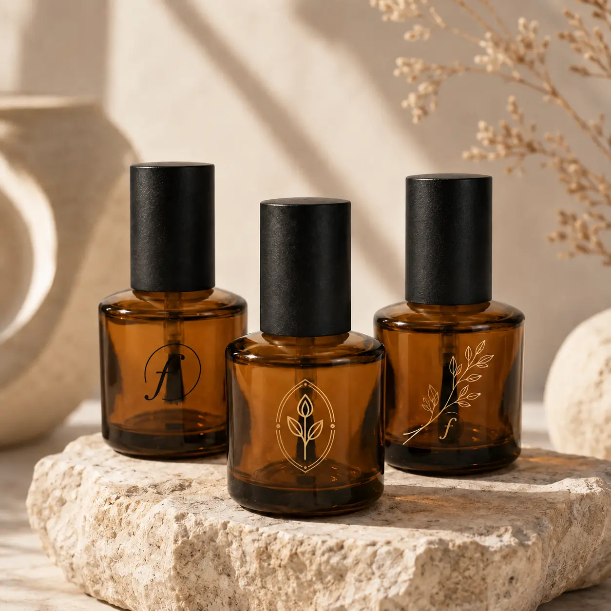 15ml Custom Nail Polish Bottle Printing Color Reference 15ml custom nail polish bottles showing different printing and color decoration references for private label packaging
