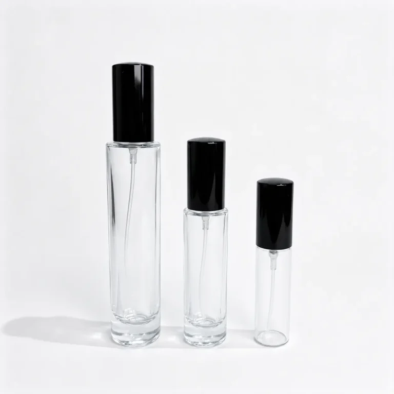 15ml Portable Glass Perfume Spray Bottle Wholesale with Crimp Sprayer