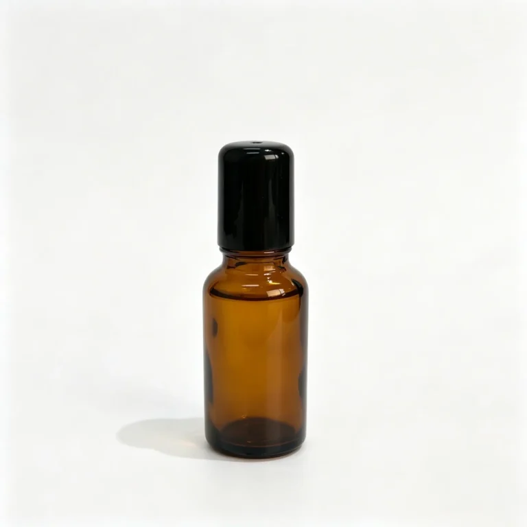 20ml Amber Glass Empty Roll On Perfume Bottle Manufacture