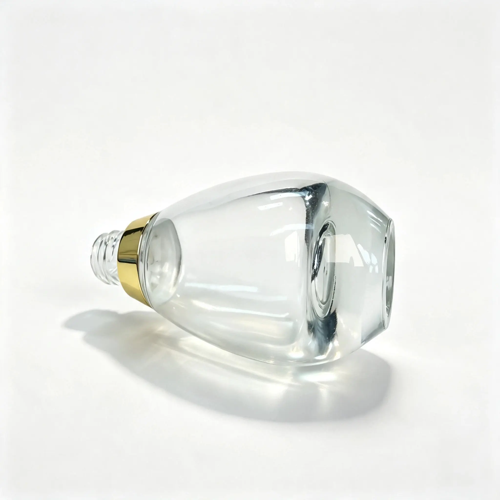 30ml Glass Serum Dropper Bottle Bare Bottle Side View Bare 30ml Glass Serum Dropper Bottle shown from the side without the dropper closure installed