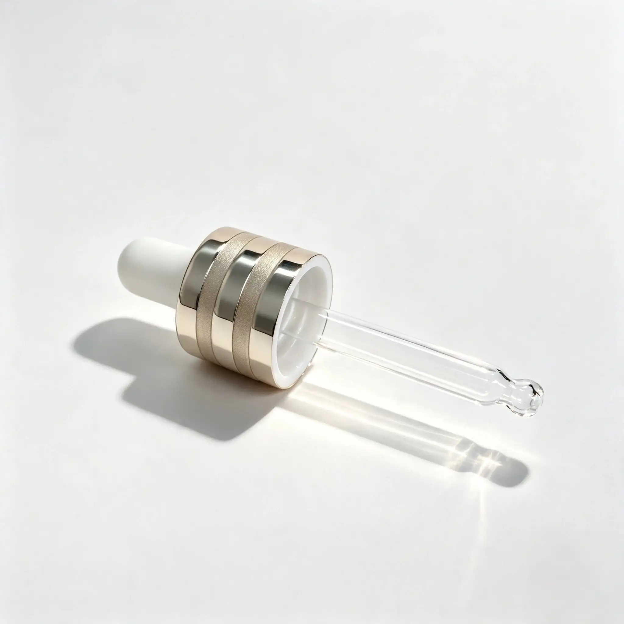 30ml Glass Serum Dropper Bottle Cap and Dropper Cap and dropper assembly used with the 30ml glass serum dropper bottle