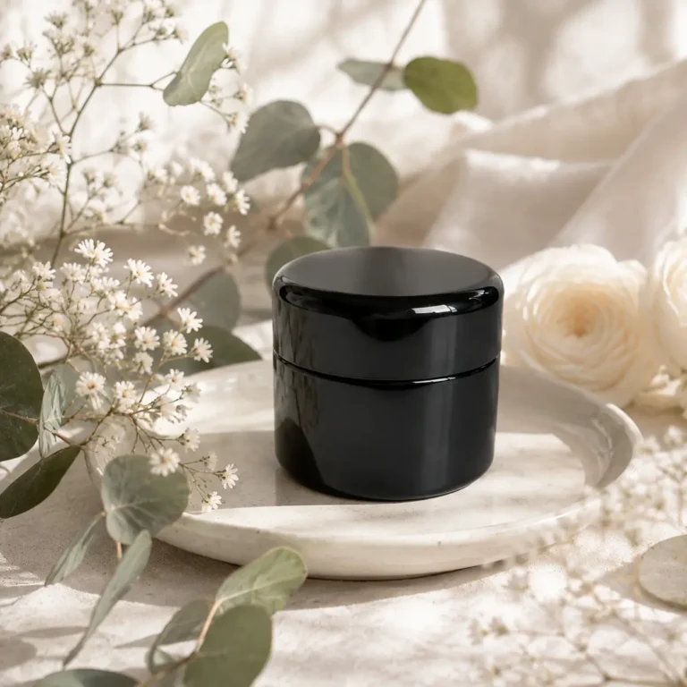 Wholesale 50g Glass Cosmetic Jar for Custom Skincare Packaging