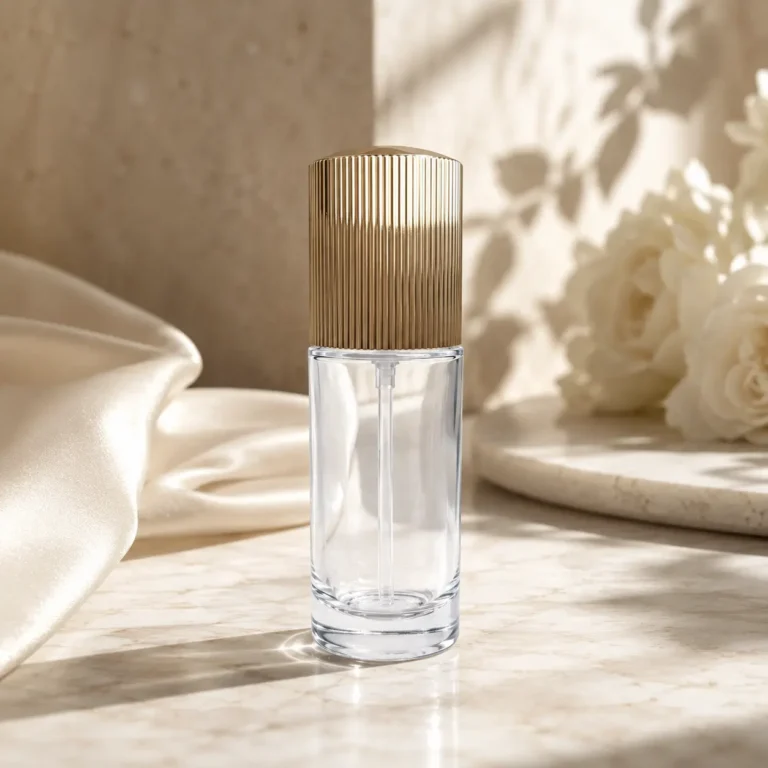 50ml Glass Lotion Pump Bottle Wholesale for Cosmetic Packaging