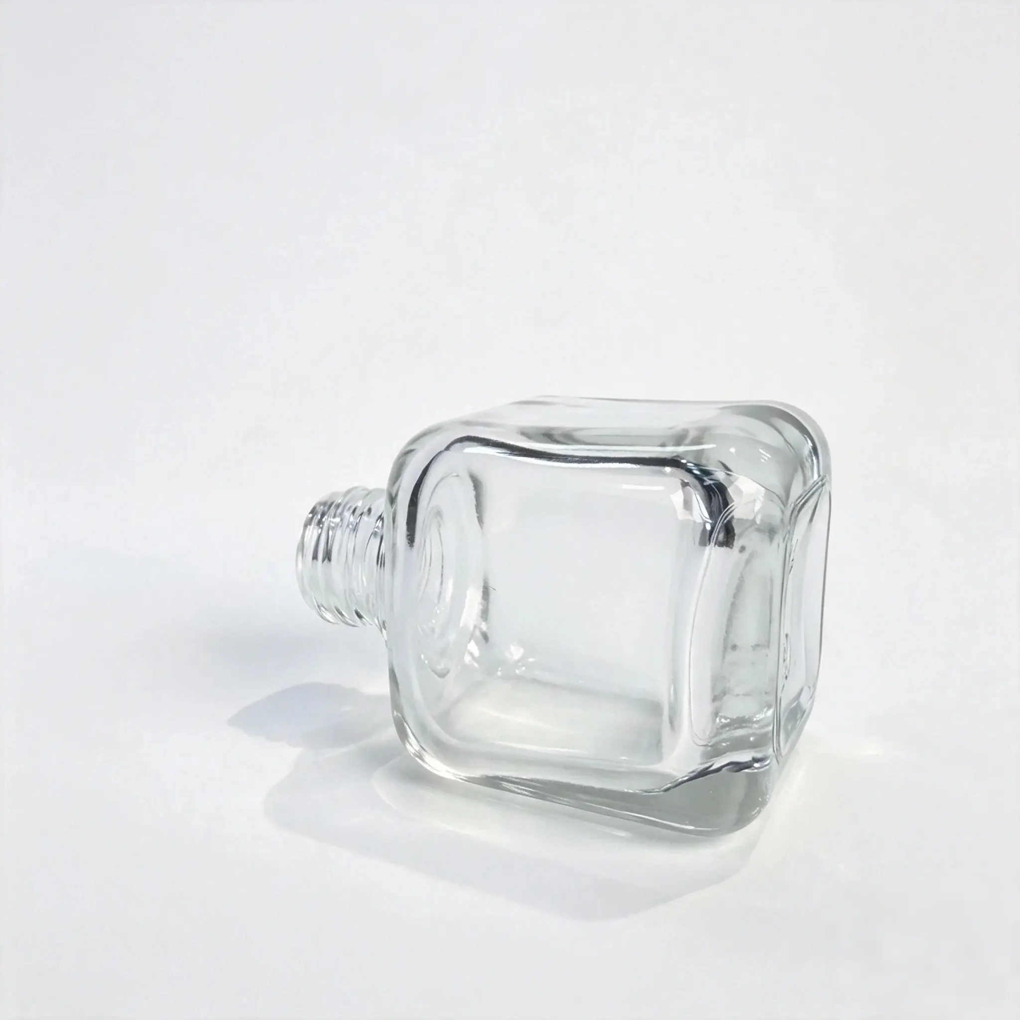 50ml Glass Serum Dropper Bottle Bare Bottle Side View Bare 50ml glass serum dropper bottle shown from the side without the closure.