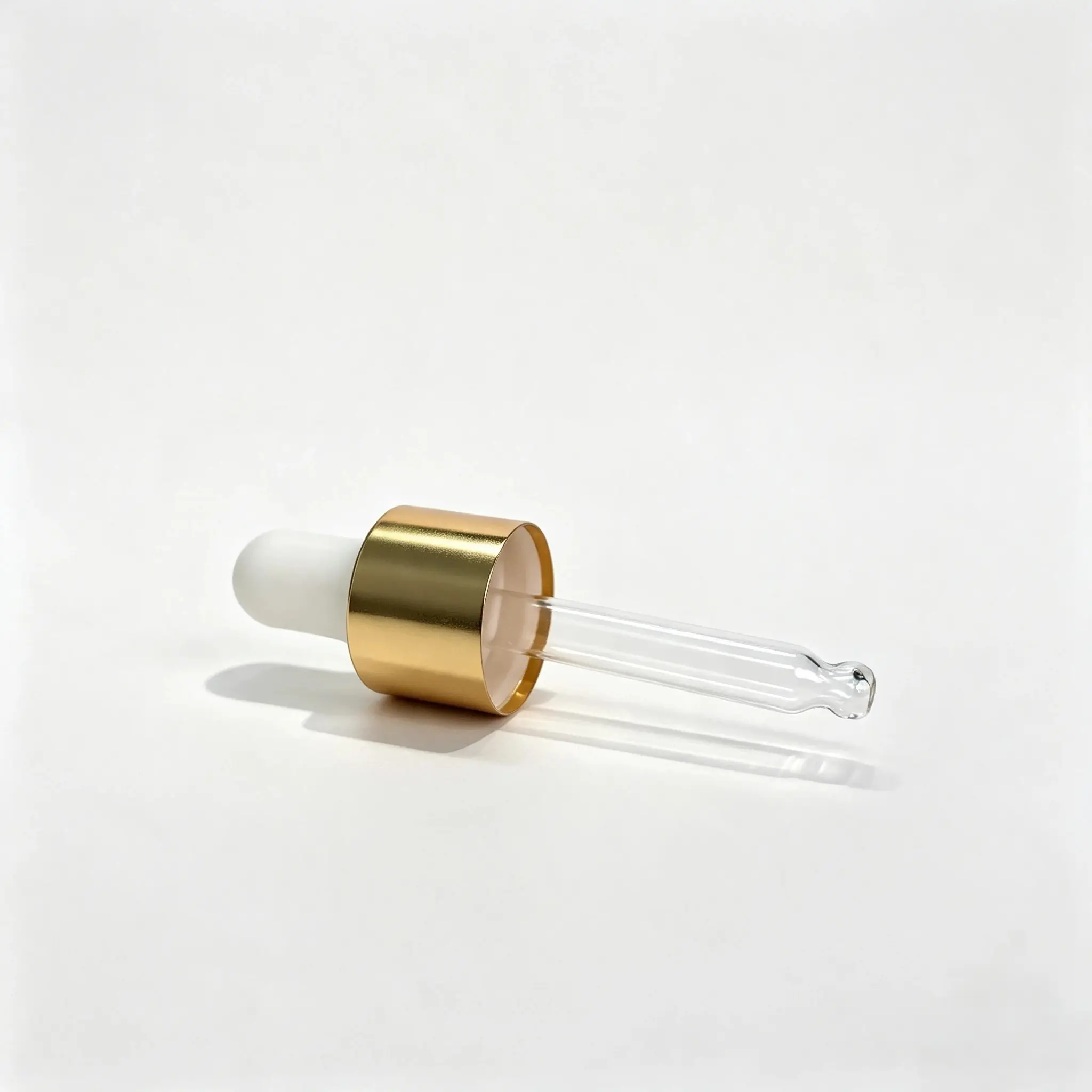 50ml Glass Serum Dropper Bottle Dropper Detail Dropper component used with the 50ml glass serum dropper bottle for cosmetic liquid dispensing