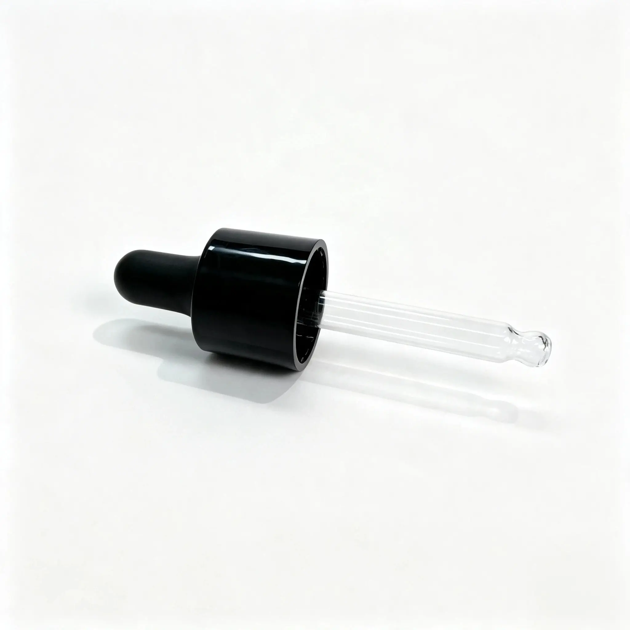 50ml Glass Serum Dropper Bottle Rubber Bulb Dropper Rubber bulb and pipette dropper component for the 50ml glass serum bottle.