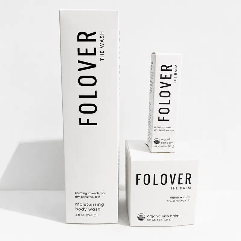 Custom printed cosmetic paper boxes with custom branding for skincare packaging