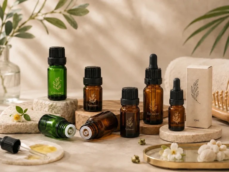 Glass Euro dropper bottles for facial oils, nail oils, beard oils and concentrated cosmetic liquids