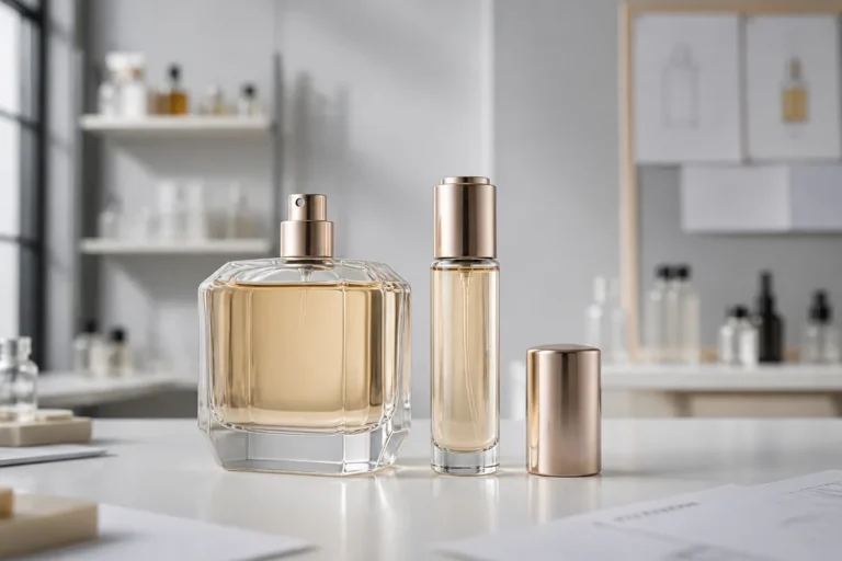 Packaging for Refillable Perfume packaging system