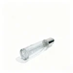 Bottom view of the 30ml round glass serum bottle showing the circular base and underside of the container
