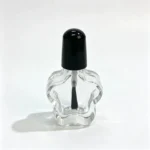 complete 5ml custom flower glass nail polish bottle with cap