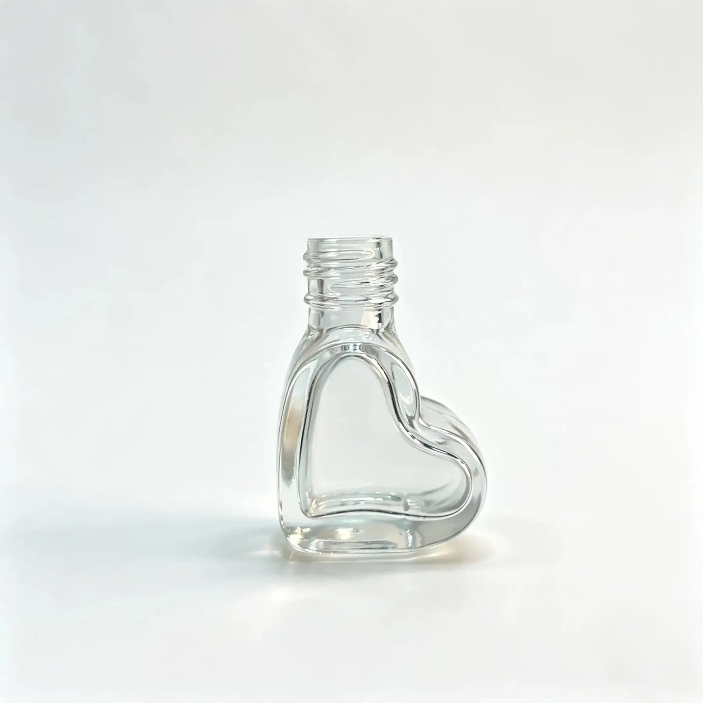 5ml عنق لولبي لزجاجة طلاء أظافر زجاجية معروض بدون الغطاء لمطابقة الإغلاق والفرشاة