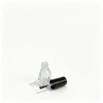 5ml Glas-Nagellackflasche mit passender Kappe und Nagellackpinsel-Komponenten