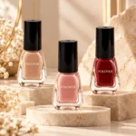 Optionen für individuellen Druck und Farben für 5ml runde Glas-Nagellackfläschchen