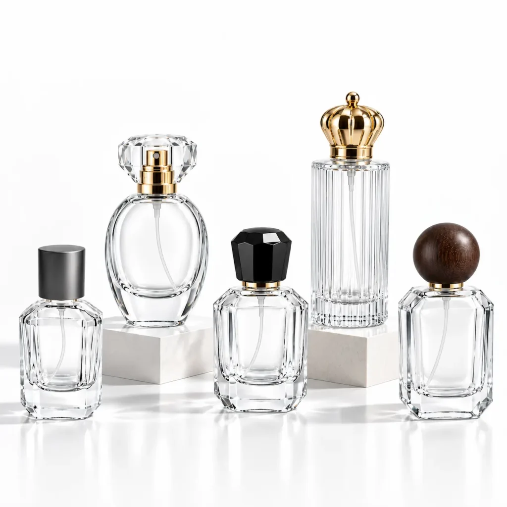 Luxury Perfume Bottle Sizes, Shapes & Components