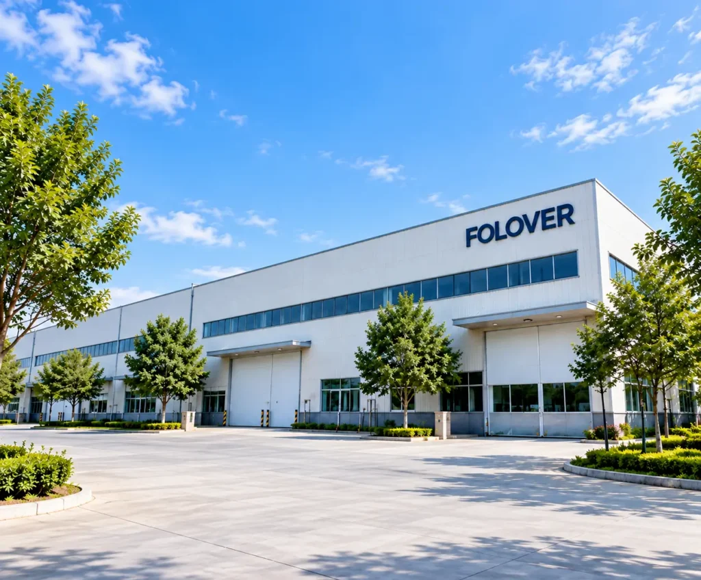 FOLOVER glass cosmetic packaging processing and finishing facility